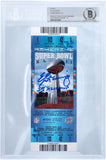 Eli Manning New York Giants Autographed Blue Super Bowl XLII BAS