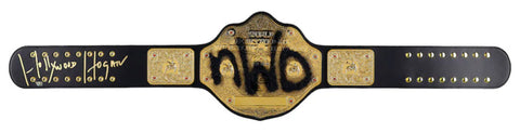Hollywood Hogan NWO Autographed Replica WWE Championship Belt Fanatics