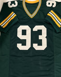 Packers GILBERT BROWN Signed Custom Replica Green Jersey AUTO w/ Gravedigger BAS