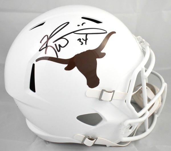 Ricky Williams Autographed Texas Longhorns F/S Speed Helmet - JSA W