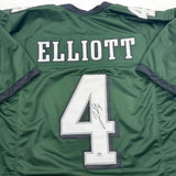 Autographed/Signed Jake Elliott Philadelphia Green Football Jersey PSA/DNA COA