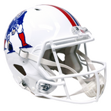 Julian Edelman Patriots Signed Riddell Throwback Authentic Helmet JSA