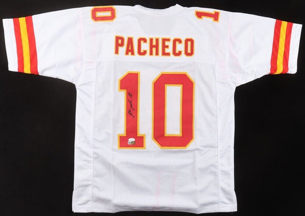 Isiah Pacheco Signed Kansas City Chiefs Jersey (JSA) Ex-Rutgers Running Back