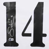 Guti Hernandez Signed Real Madrid Home Soccer Jersey #14 with Beckett Witness