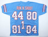 Warren Moon Signed Houston Oilers Jersey Inscribed "HOF 06" (PSA) 9xPro Bowl Q.B