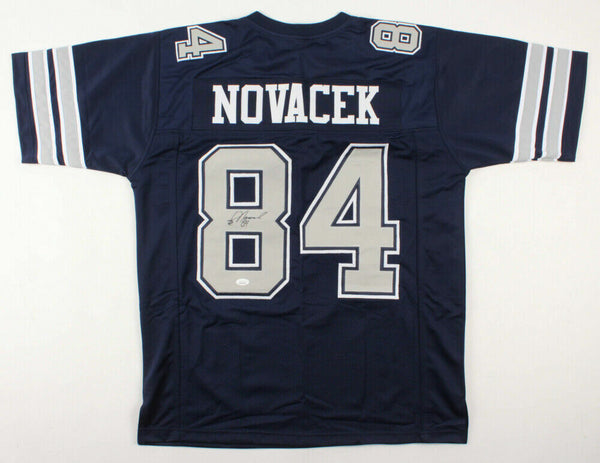 Jay Novacek Signed Dallas Cowboys Jersey (JSA COA) 5x Pro Bowl Tight End