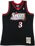 76ERS ALLEN IVERSON AUTOGRAPHED MITCHELL & NESS 1997-98 JERSEY L BECKETT 245730