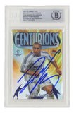Roberto Carlos Signed 2021-22 Topps Finest UCL Centurions #TC8 - BGS Witnessed