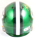 Aaron Jones Autographed Green Bay Packers Flash Speed Mini Helmet-Beckett W Holo