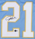 LaDainian Tomlinson Signed San Diego Charger Jersey (Beckett) 5xPro Bowl R.B.