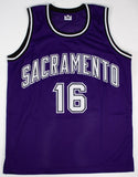 Peja Stojakovic Signed Sacramento Kings Jersey (Beckett) 3xNBA All Star