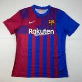 Autographed/Signed Ansu Fati FC Barcelona Blue Jersey Beckett BAS COA