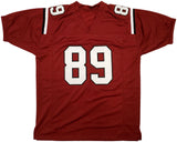 SOUTH CAROLINA GAMECOCKS BRYAN EDWARDS AUTOGRAPHED RED JERSEY BECKETT BAS 196495