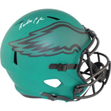 Randall Cunningham Autographed Philadelphia Eagles F/S Rave Helmet BAS WIT 53199