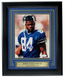 Joey Galloway Seattle Seahawks Signed/Auto 8x10 Photo Framed JSA 163382