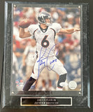 Jay Cutler Autographed 8x10 Photo -- Denver Broncos with Plaque | JSA COA