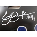 Eric Dickerson Marshall Faulk Signed Indianapolis Colts Pro Helmet HOF BAS 49274