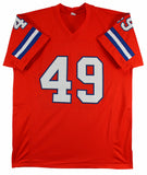 Dennis Smith Denver Broncos Jersey (JSA COA) Denver Defensive Back (1981-1994)