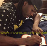 Kevin White Autographed/Signed Pro Style Blue XL Jersey JSA 13797