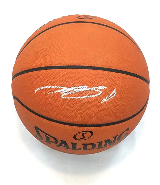 Lebron James Lakers Signed NBA Game Ball Beckett Authenticated BASA31403