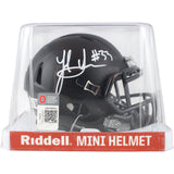 Jack Sawyer Autographed Ohio State Buckeyes Black Mini Helmet Beckett 49617