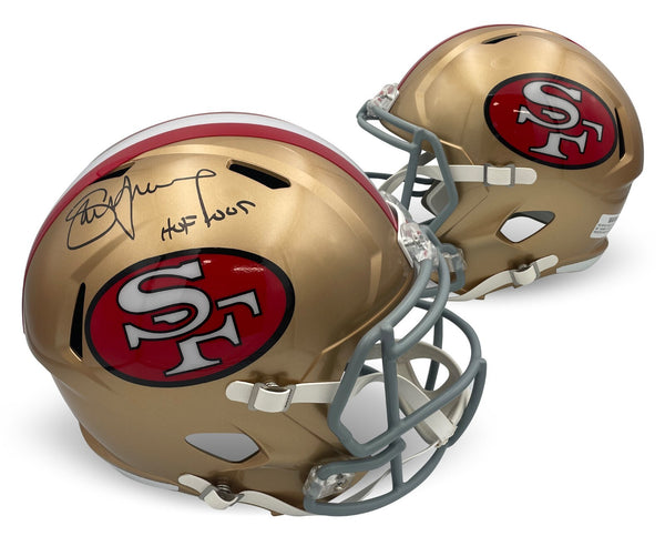Steve Young Autographed 49ers Signed Full Size Replica Helmet HOF 2005 Radtke
