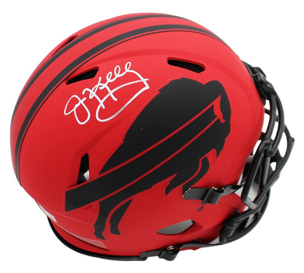 Jim Kelly Signed Buffalo Bills Speed Authentic Rave NFL Helmet