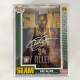 Autographed/Signed Ray Allen Seattle Supersonics Funko #04 Figurine JSA COA