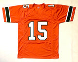 GREGORY ROUSSEAU AUTOGRAPHED COLLEGE STYLE JERSEY w/ JSA COA #SD14794