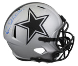 Cowboys Michael Irvin Signed Rave Full Size Speed Rep Helmet BAS Witnessed