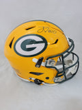 JORDAN LOVE SIGNED GREEN BAY PACKERS F/S SPEEDFLEX AUTHENTIC HELMET JSA COA