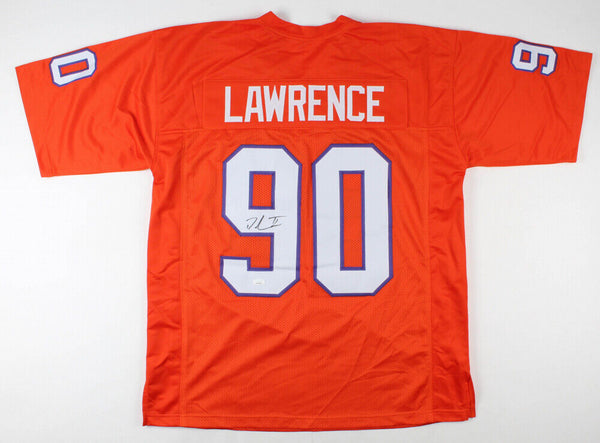 Dexter Lawrence Signed Clemson Tigers Jersey (JSA Hologram) 2xNational Champs DE