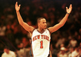 Chris Childs Signed Knicks Jersey (JSA) New York Point Guard 1994-2001