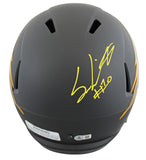 Arizona State Sam Leavitt Signed Black Full Size Speed Rep Helmet BAS Witnessed