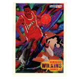 Dominique Wilkins Autographed 1993 Fleer #237 Trading Card Beckett 54200
