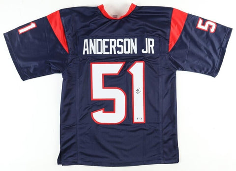 Will Anderson Jr Signed Houston Texans Jersey (PSA COA) #3 Overall Pick/ Alabama