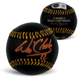 Will Clark Autographed San Francisco Giants Black Baseball Beckett UV Case