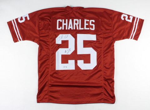 Jamaal Charles Signed Texas Longhorns Jersey (PSA) K.C. Chiefs Running Back