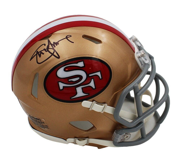 Steve Young Signed San Francisco 49ers Speed 1964-95 NFL Mini Helmet