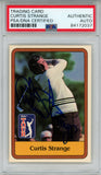 Curtis Strange Autographed 1981 Donruss #3 Trading Card PSA Slab 43801