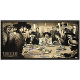 Kurt Russell, Val Kilmer Autographed Vance Kelly Tombstone 18x36 Led Ed Print