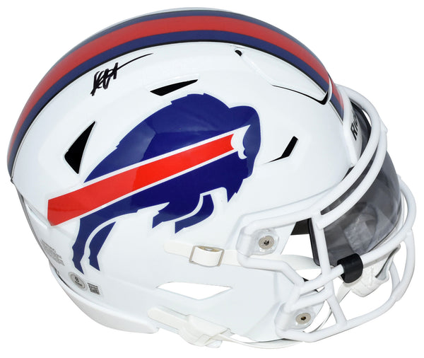 KEON COLEMAN AUTOGRAPHED BUFFALO BILLS SPEEDFLEX MIDI HELMET BECKETT