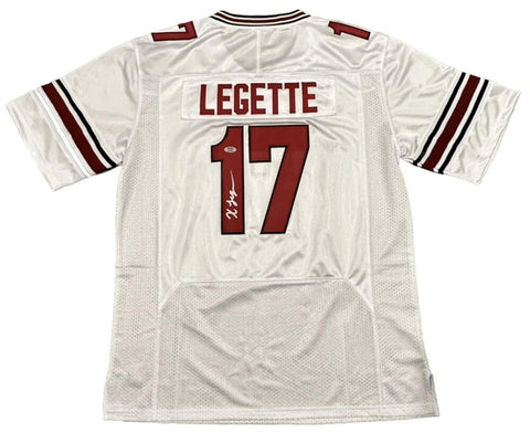 Xavier Legette Signed South Carolina Gamecocks Under Armor Jersey (PSA) Panthers