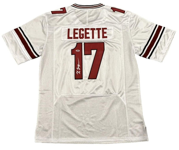 Xavier Legette Signed South Carolina Gamecocks Under Armor Jersey (PSA) Panthers