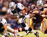 Emmitt Smith Signed Dallas Cowboys Mitchell & Ness Throwback NFL Legacy Jersey