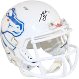 Ashton Jeanty Autographed Boise State Broncos Mini Helmet Beckett Witness 53204