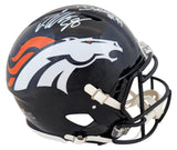 Broncos DeMarcus Ware & Von Miller Signed Full Size Speed Proline Helmet BAS Wit