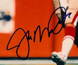 Joe Montana Autographed 8x10 Photo San Francisco 49ers Lighted Shadowbox BAS COA