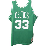 Larry Bird Signed Boston Celtics Green Hardwood Classics BAS 44508
