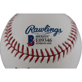 Nolan Arenado Autographed/Signed Colorado Rockies OML Baseball Beckett 51563